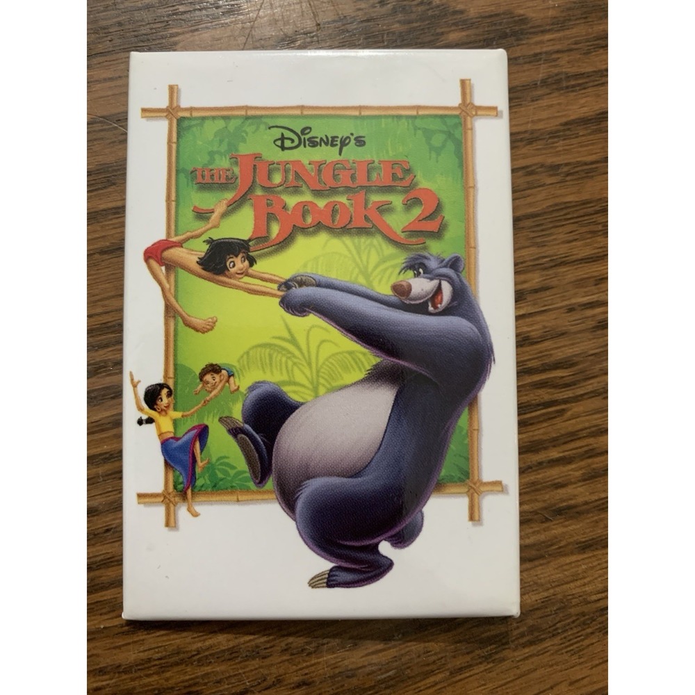 Disney's The Jungle Book 2 Pinback Button 2"X3"  2003